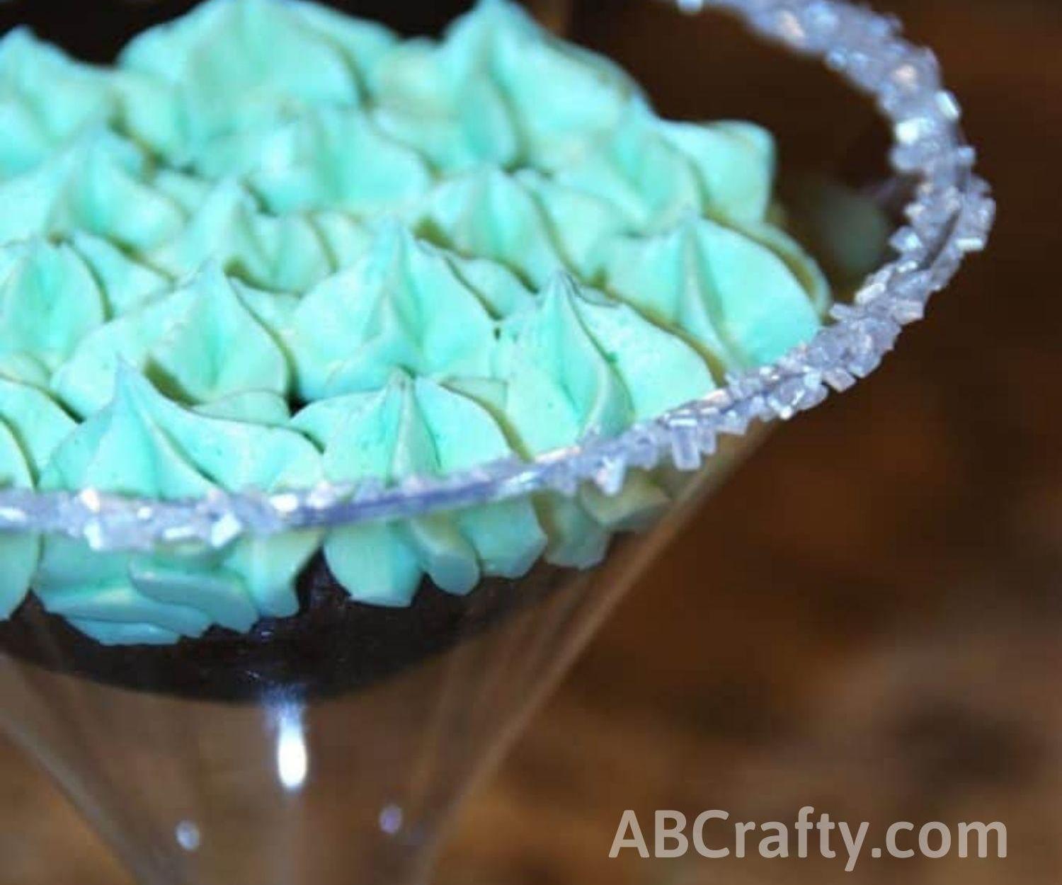 Chocolate Mint Martini Cupcakes