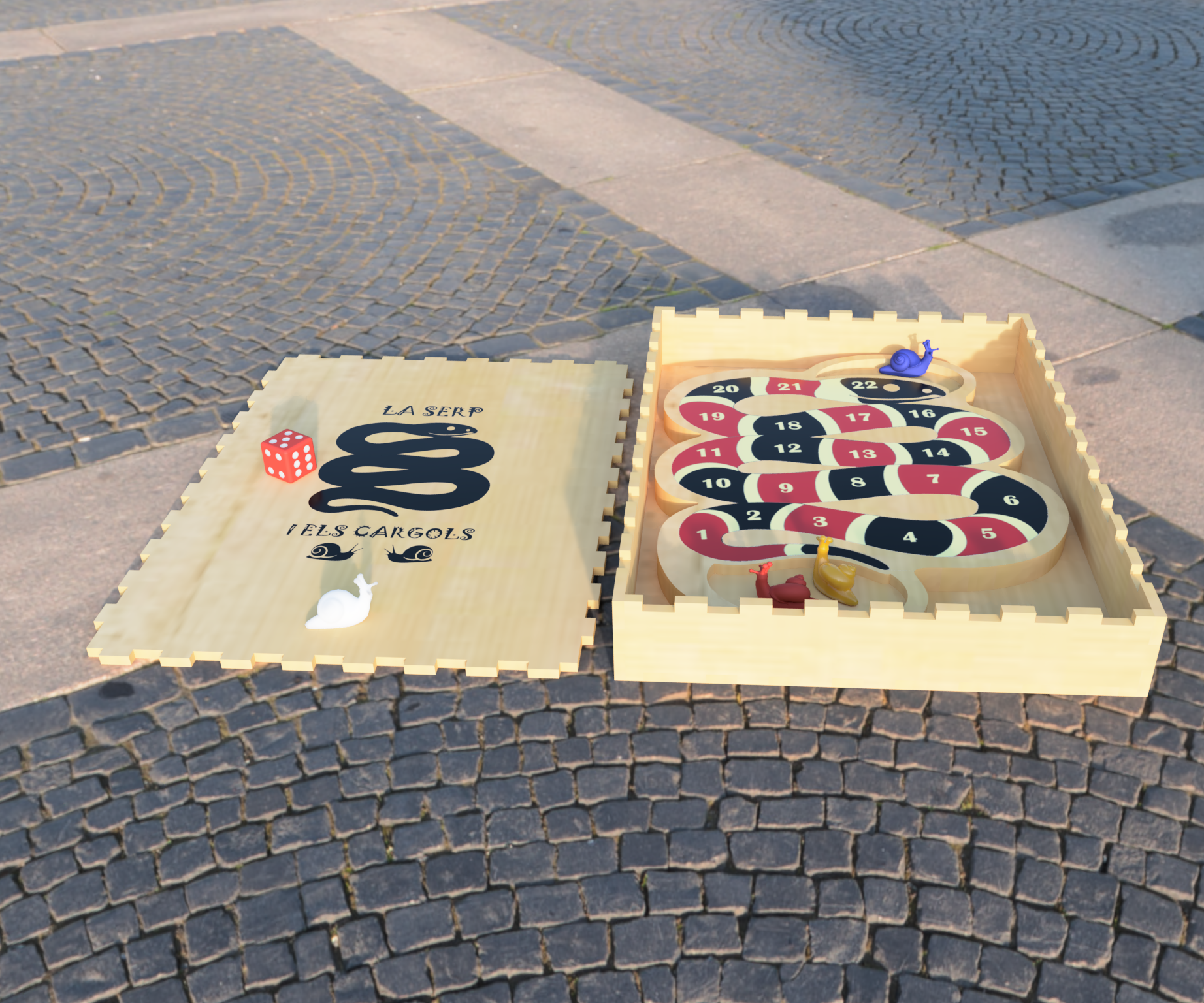 The snake and the snails