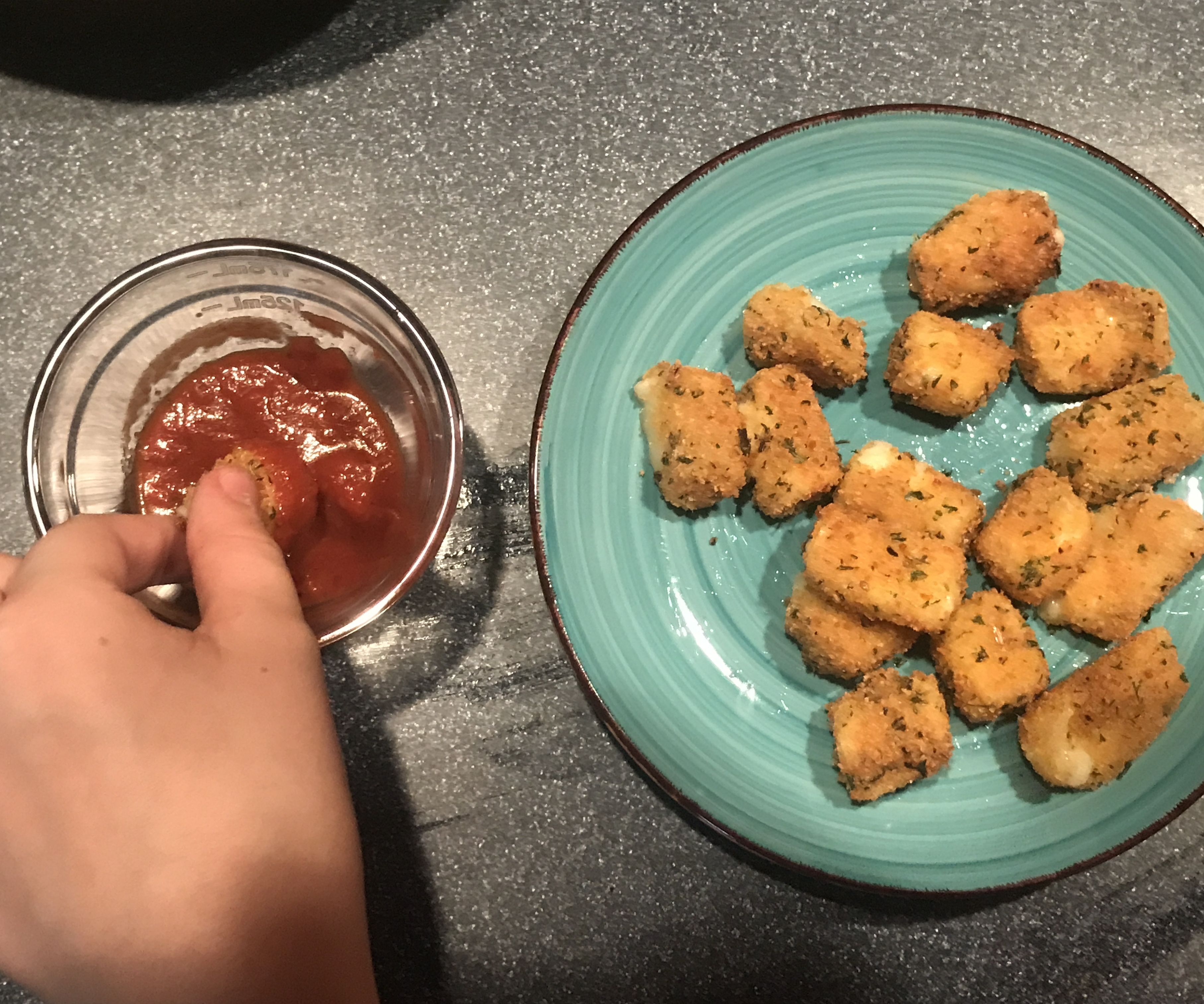 Perfect Gluten-free Restaurant Fried Cheese Sticks