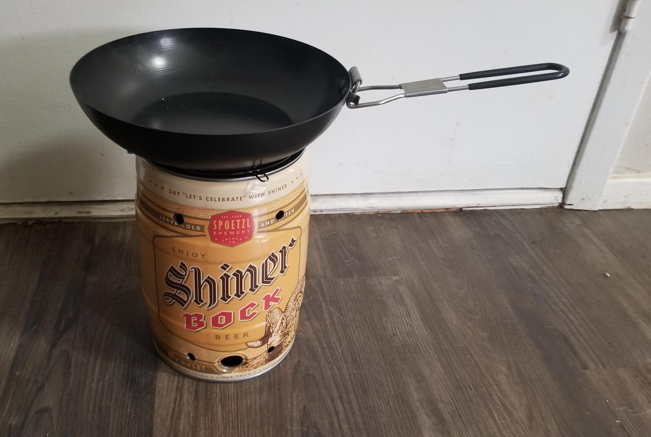 Shiner Mini Keg Camp Stove
