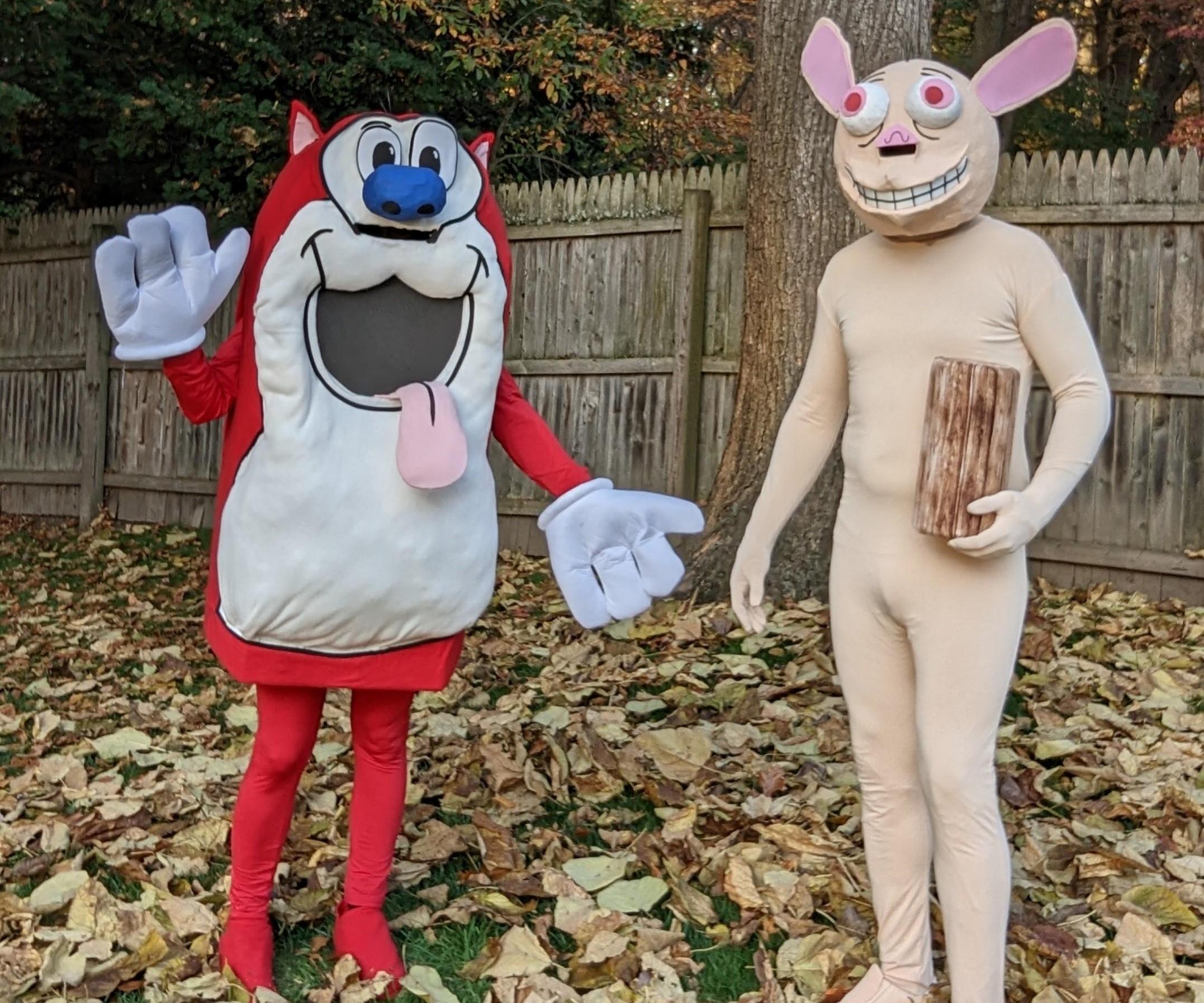 Ren & Stimpy DIY Costume