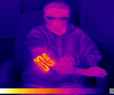 Carbon Heated Elbow / Knee Wrap