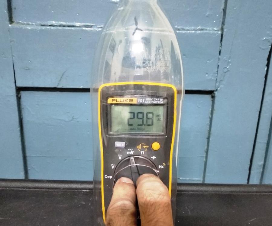 Digital Multi Meter Safety Cover With Pet Bottle