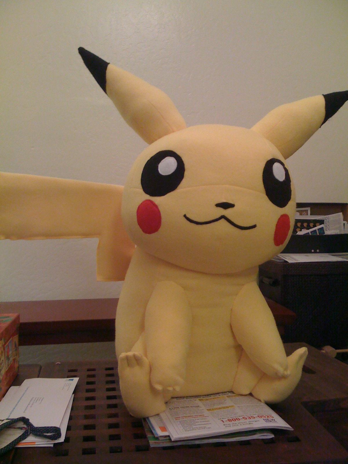 Giant Stuffed Pikachu
