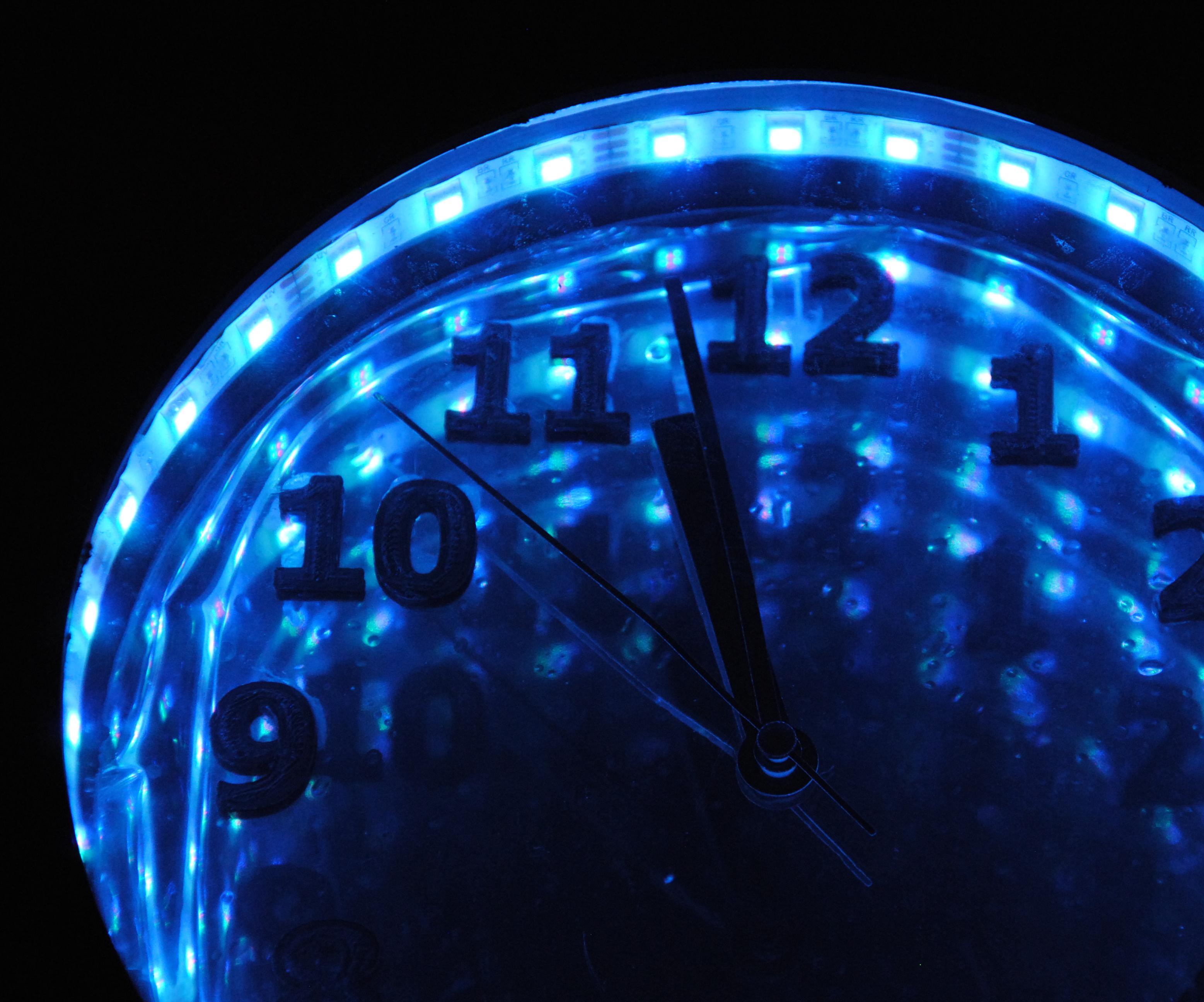 Timeless Clock! Infinity Mirror Clock