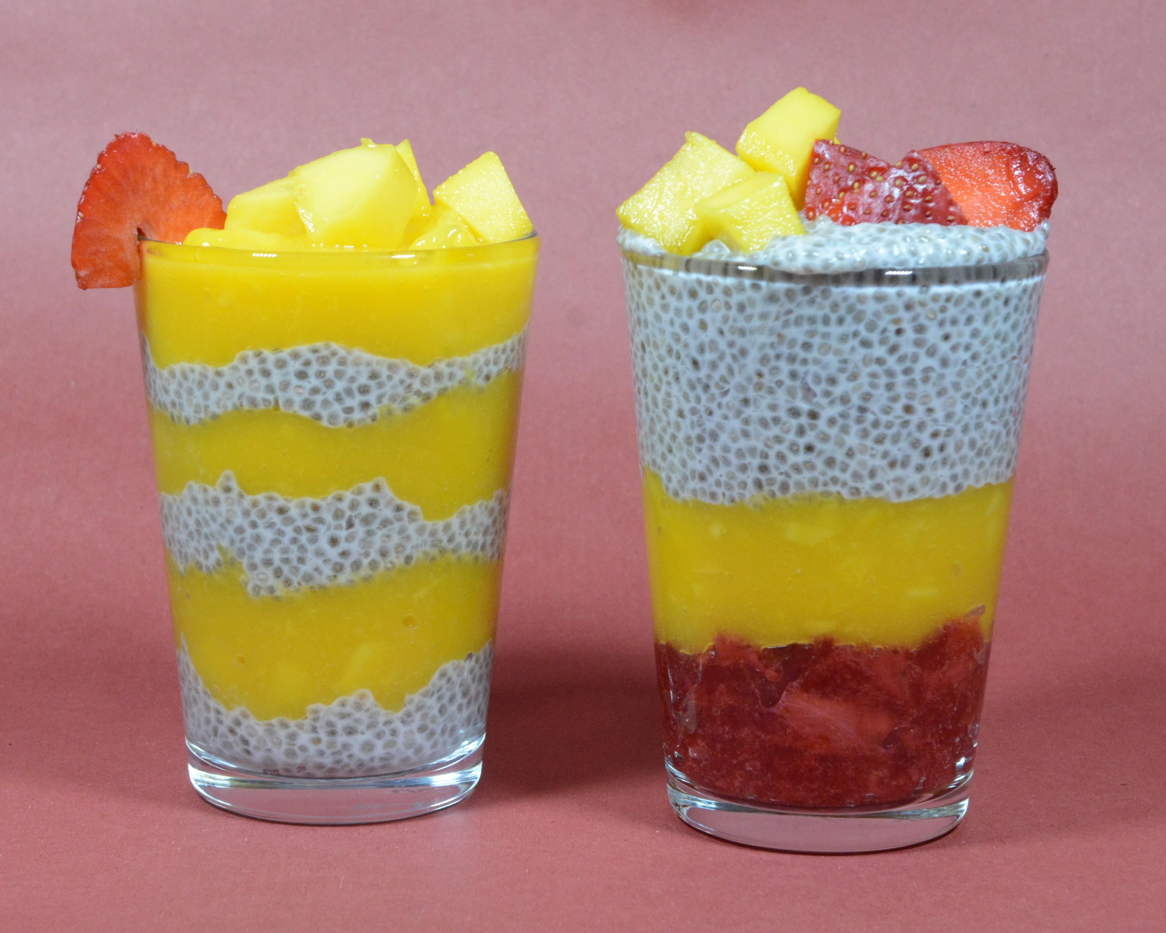 Fruity Chia Seed Pudding 