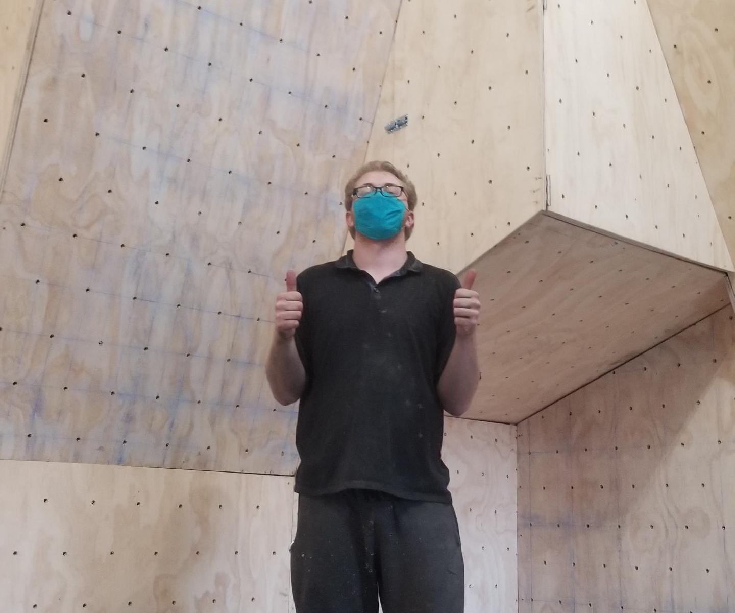 How to Build a Garage Bouldering Wall With Inside Storage Shelves