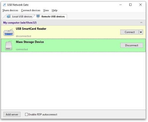 USB Redirector Server: Share USB Devices over a Network