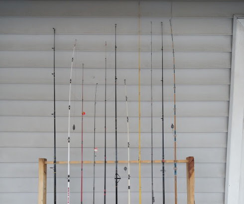 Pallet/Scrap Wood Fishing Rod Stand