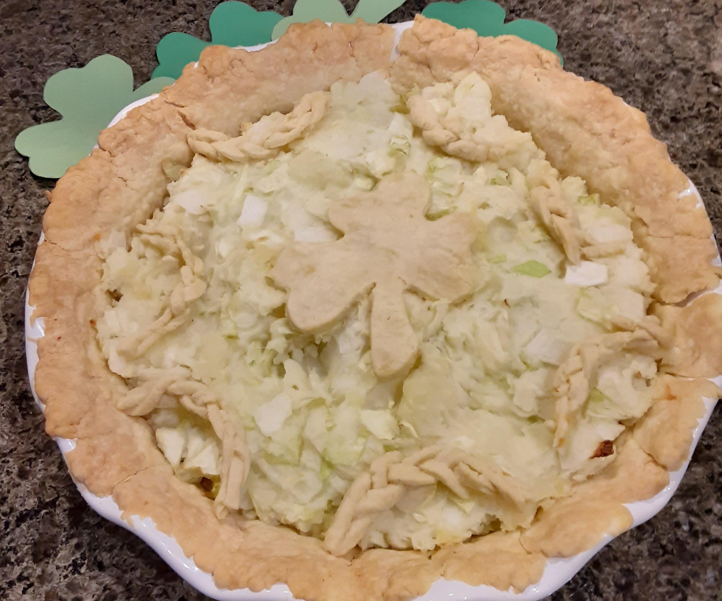 Festive Irish-Cuisine (Colcannon) Inspired Pie