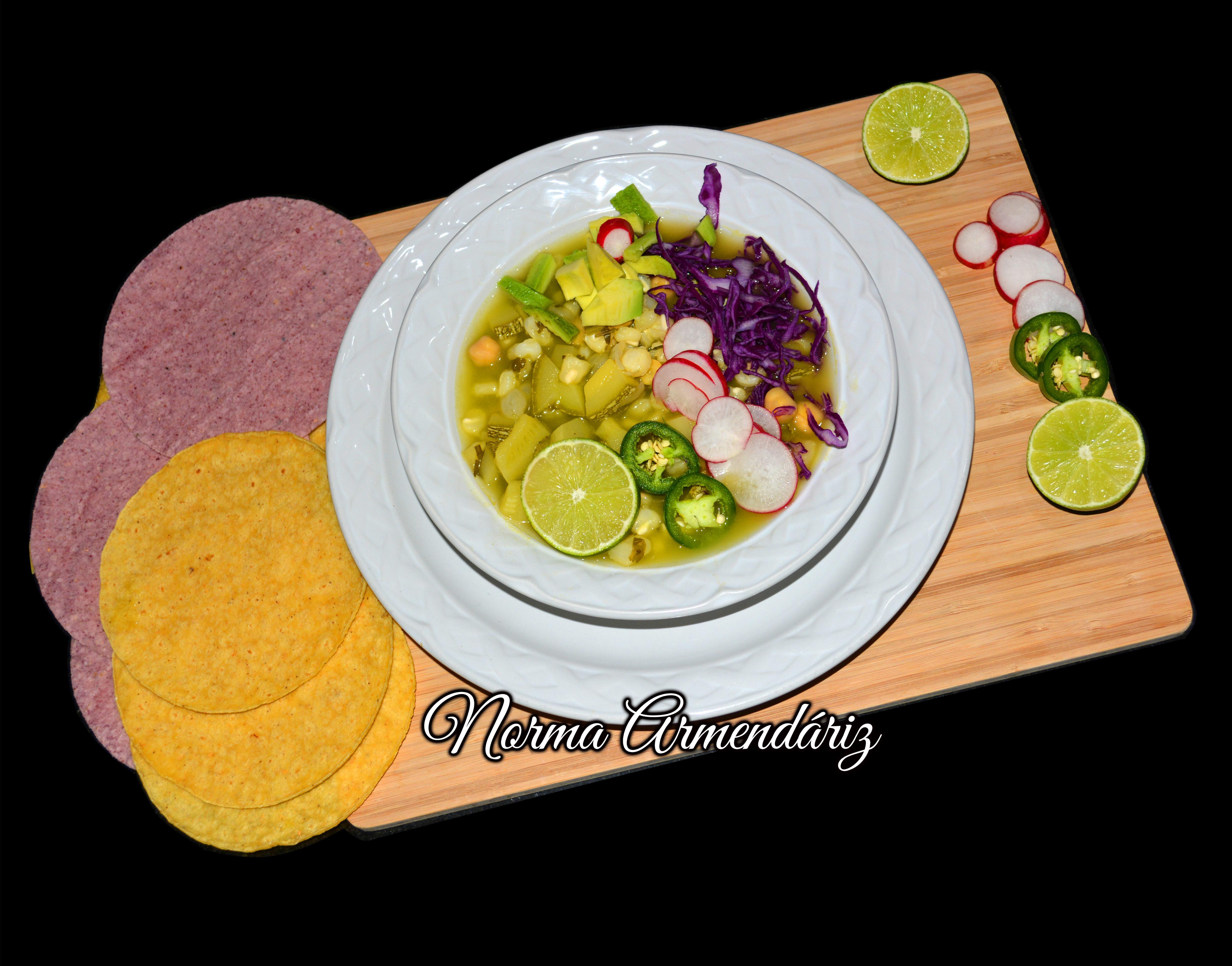 HEALTHY VEGAN MEXICAN 🇲🇽GREEN POZOLE SOUP "POZOLE VERDE"