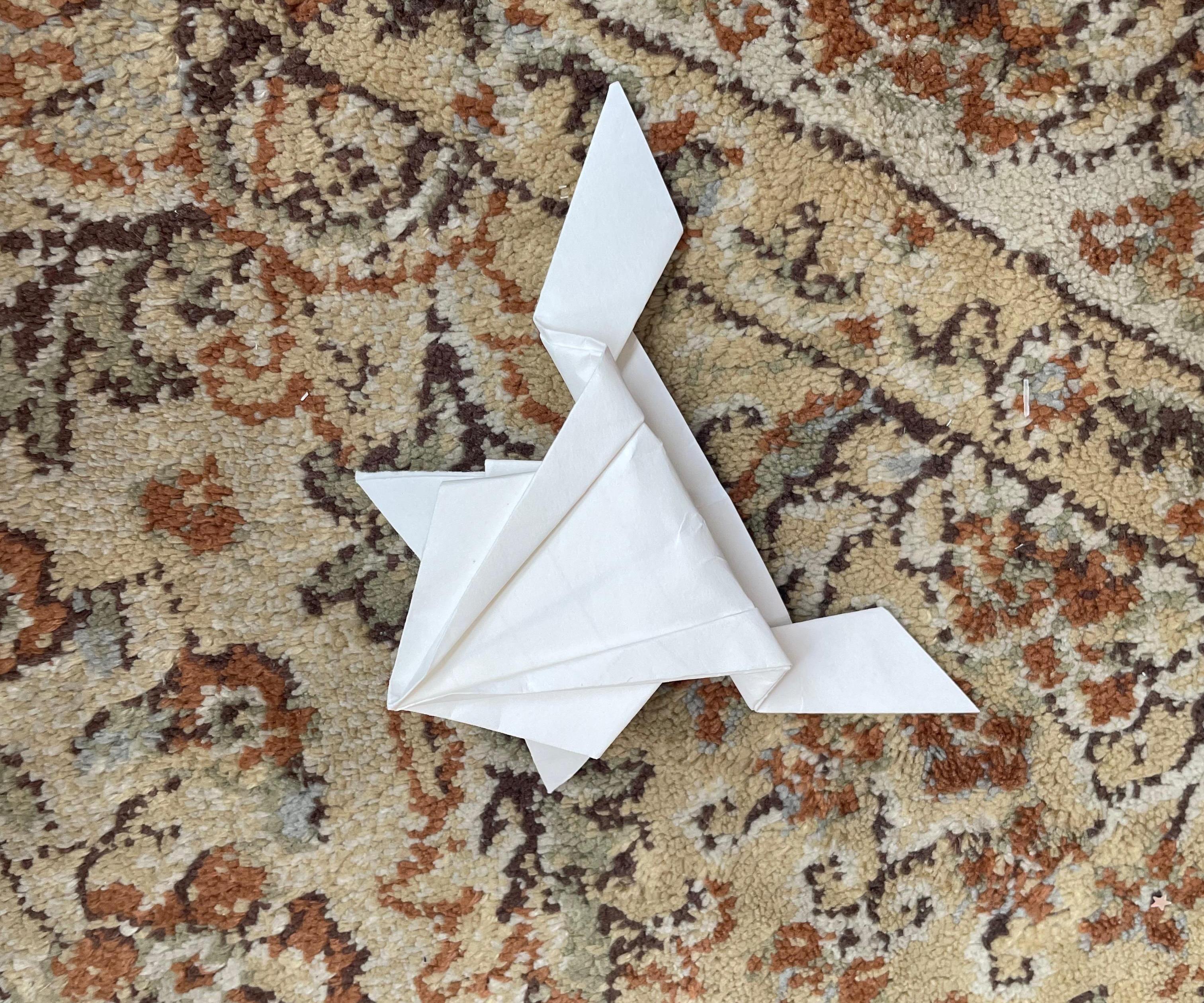 DIY Jumping Origami Frog