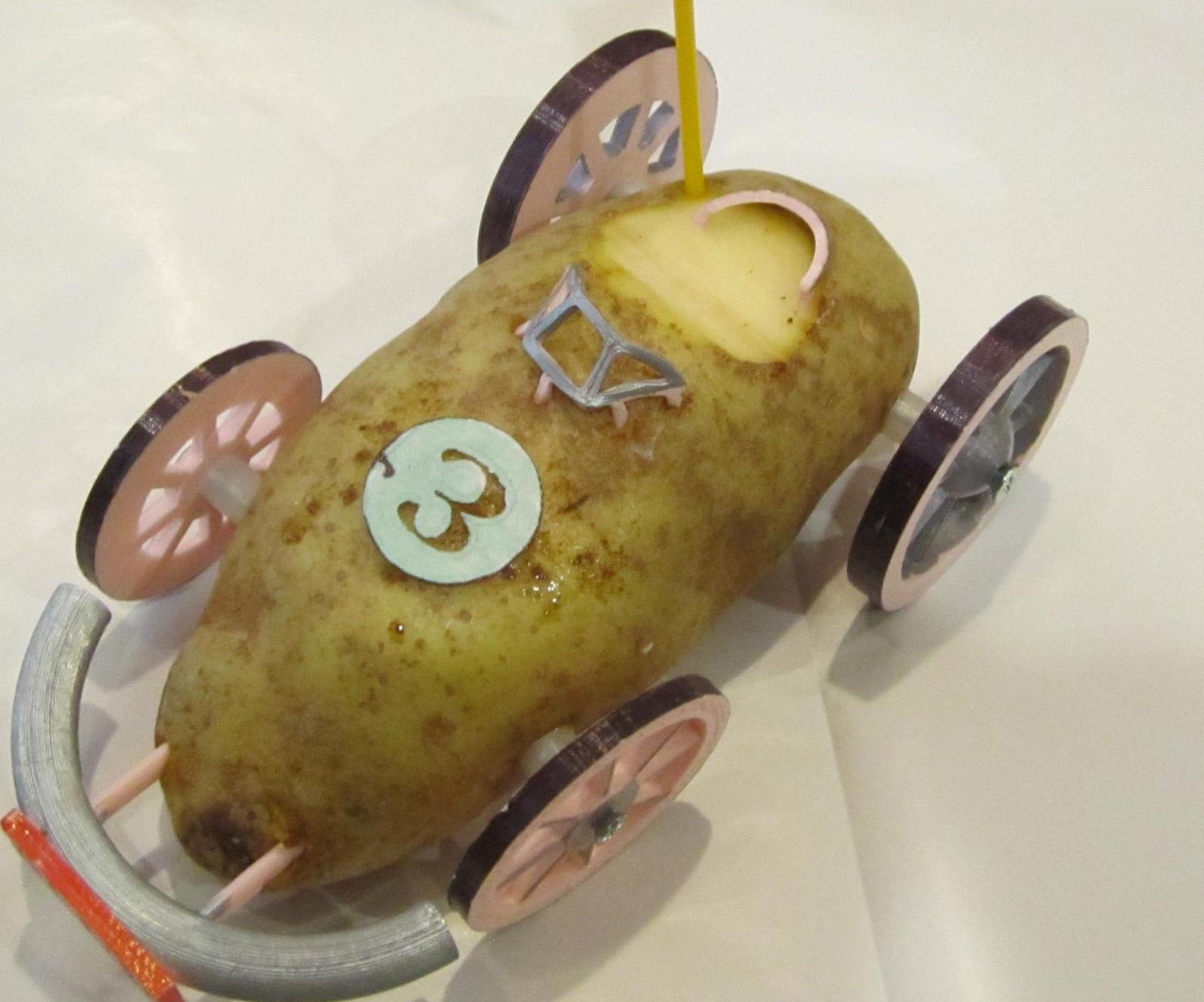 Spud Racer the Tinker CAD Series!