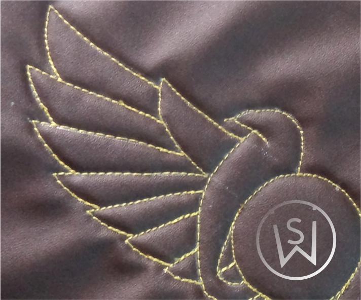 Faux Leather Sewing Machine Dust Cover