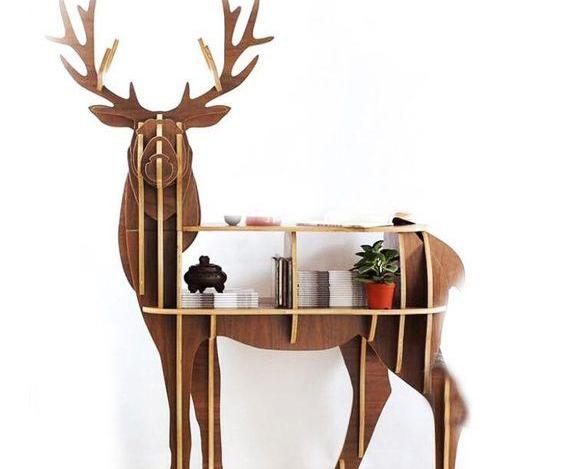 Repisa En Forma De Venado