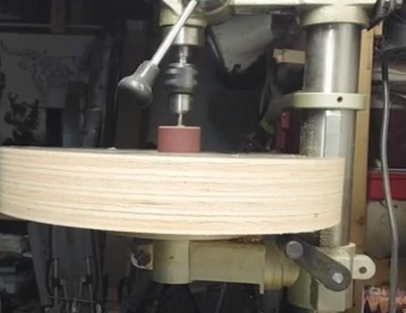 Drum Sander for $30 Bucks Drill Press to Drum Sander in 5 Minutes Dust Collection Save Money
