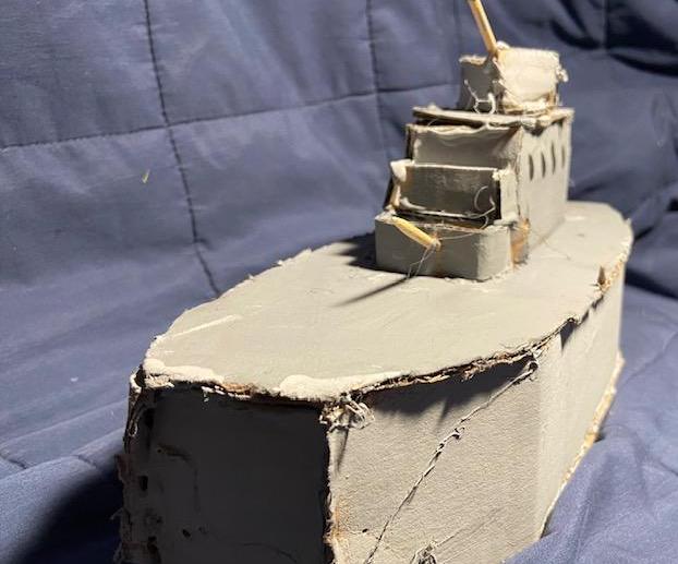 Cardboard Battleship