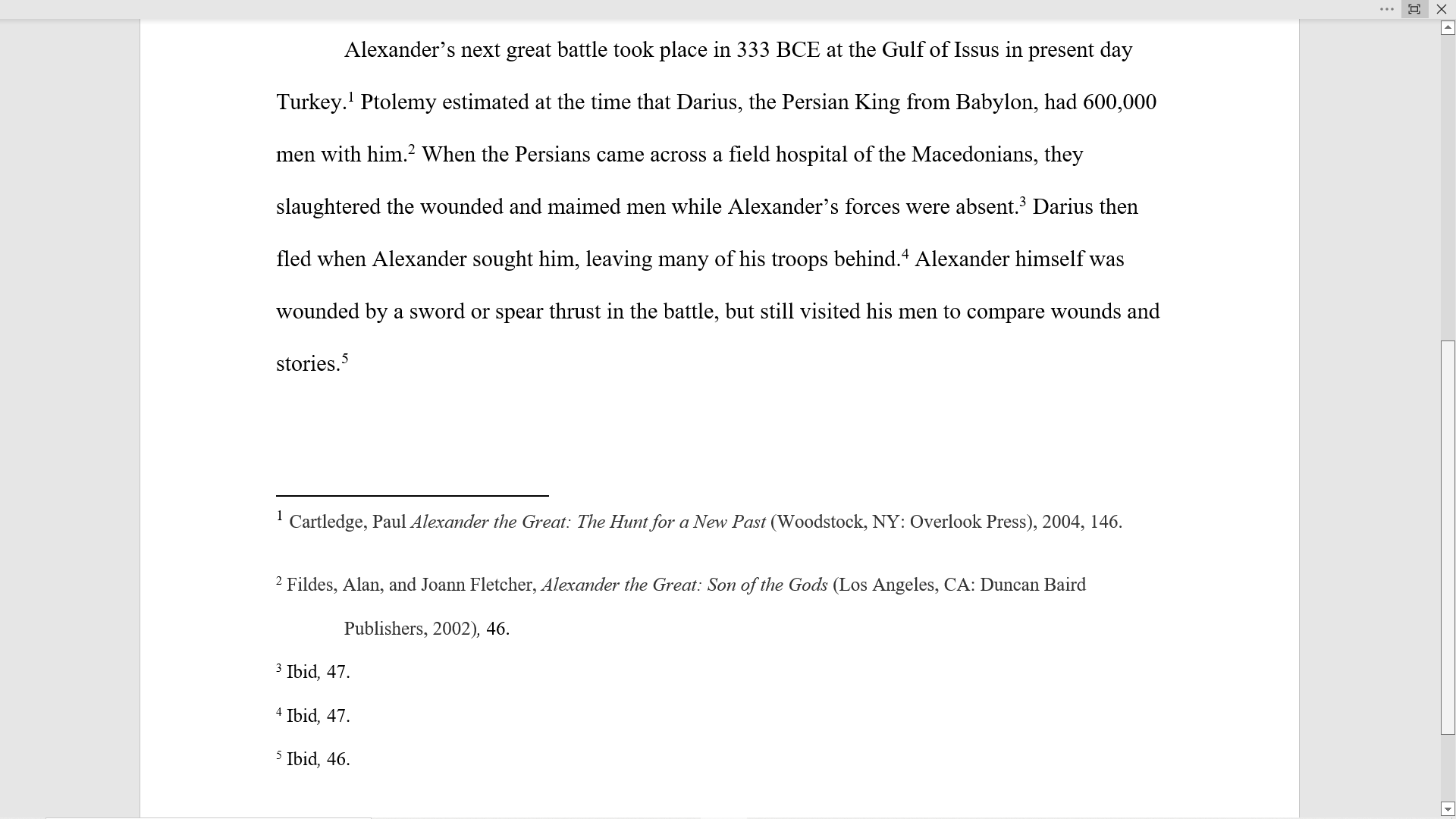 How to Create an In-Text Citation With Footnote in Word