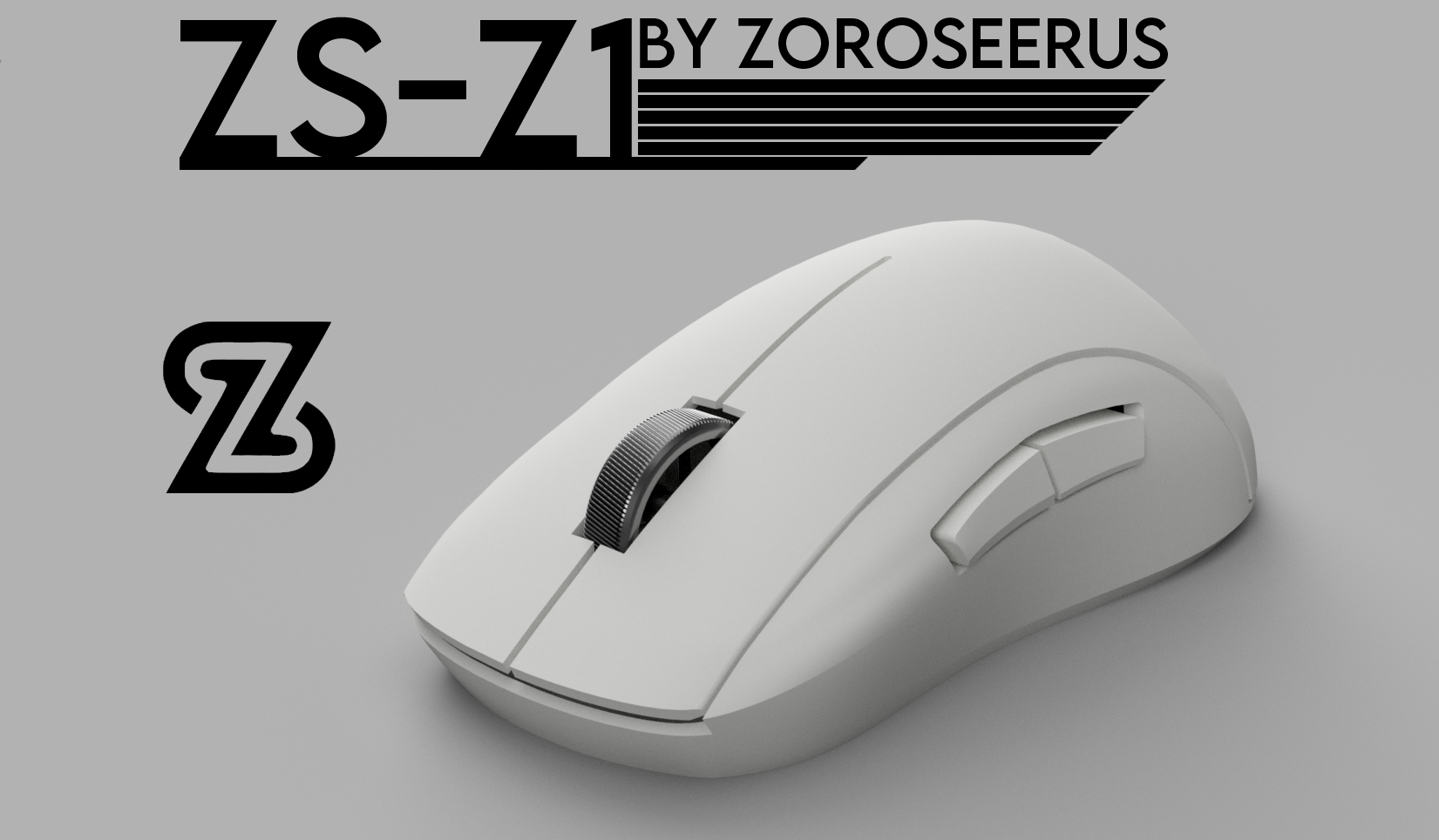 ZS-Z1, 3D Printed Wireless Zowie ZA13 Inspired Mouse Guide