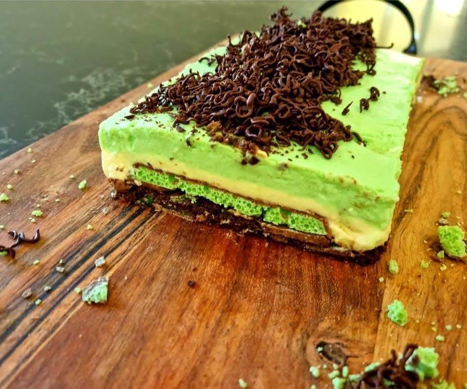 Mint Aero Bar Cheesecake 