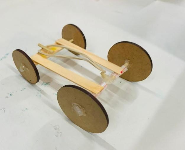 Carrinho De Elástico