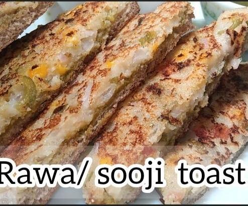 Sooji/ Rawa Toast. 
