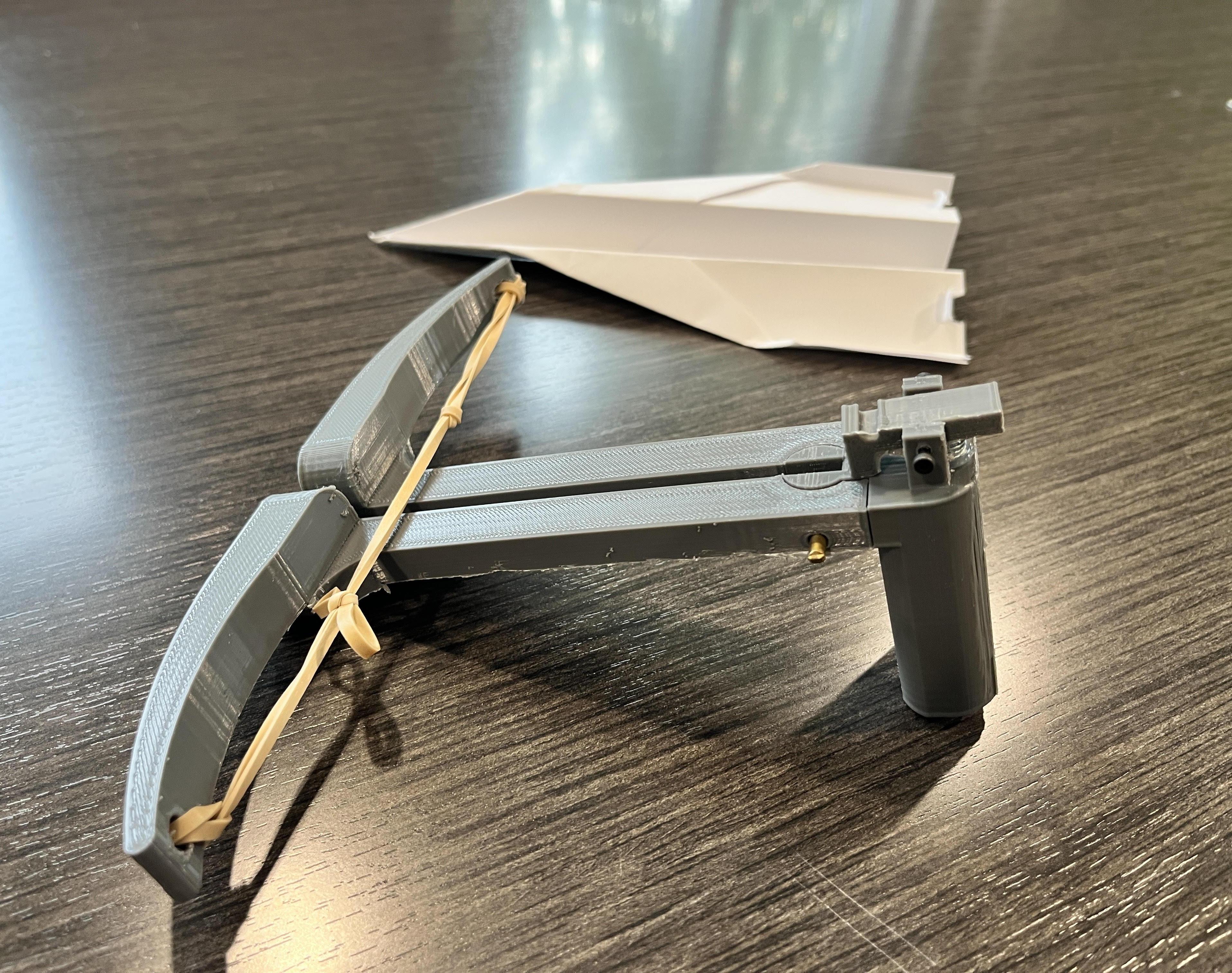 Paper Airplane Crossbow