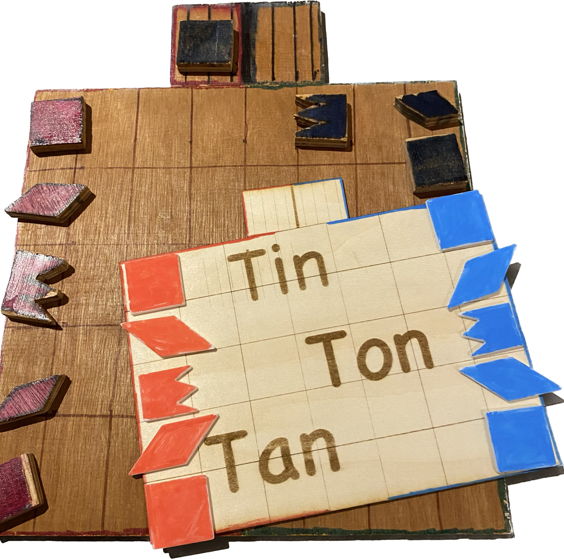 Board Game Tin Ton Tan Homemade With Instructions! Design Yourself Using Fusion 360 Step by Step Simple Tutorial. Fun Family Game Similar to Chess
