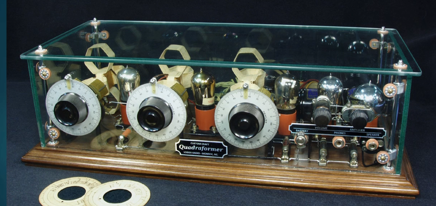 A Glass Case for a Restored1920s Radio
