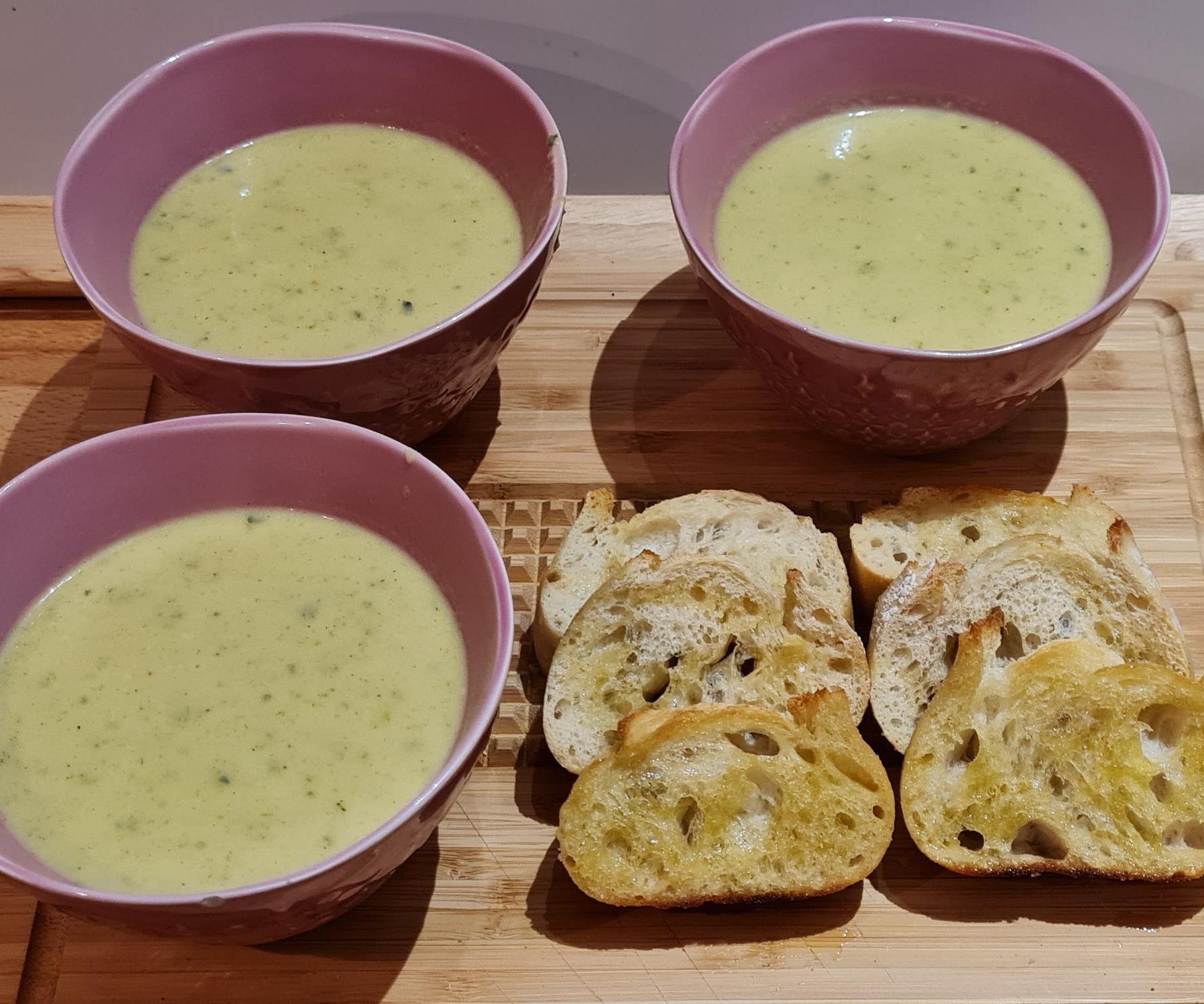 Soup Courgettes Curry Coco