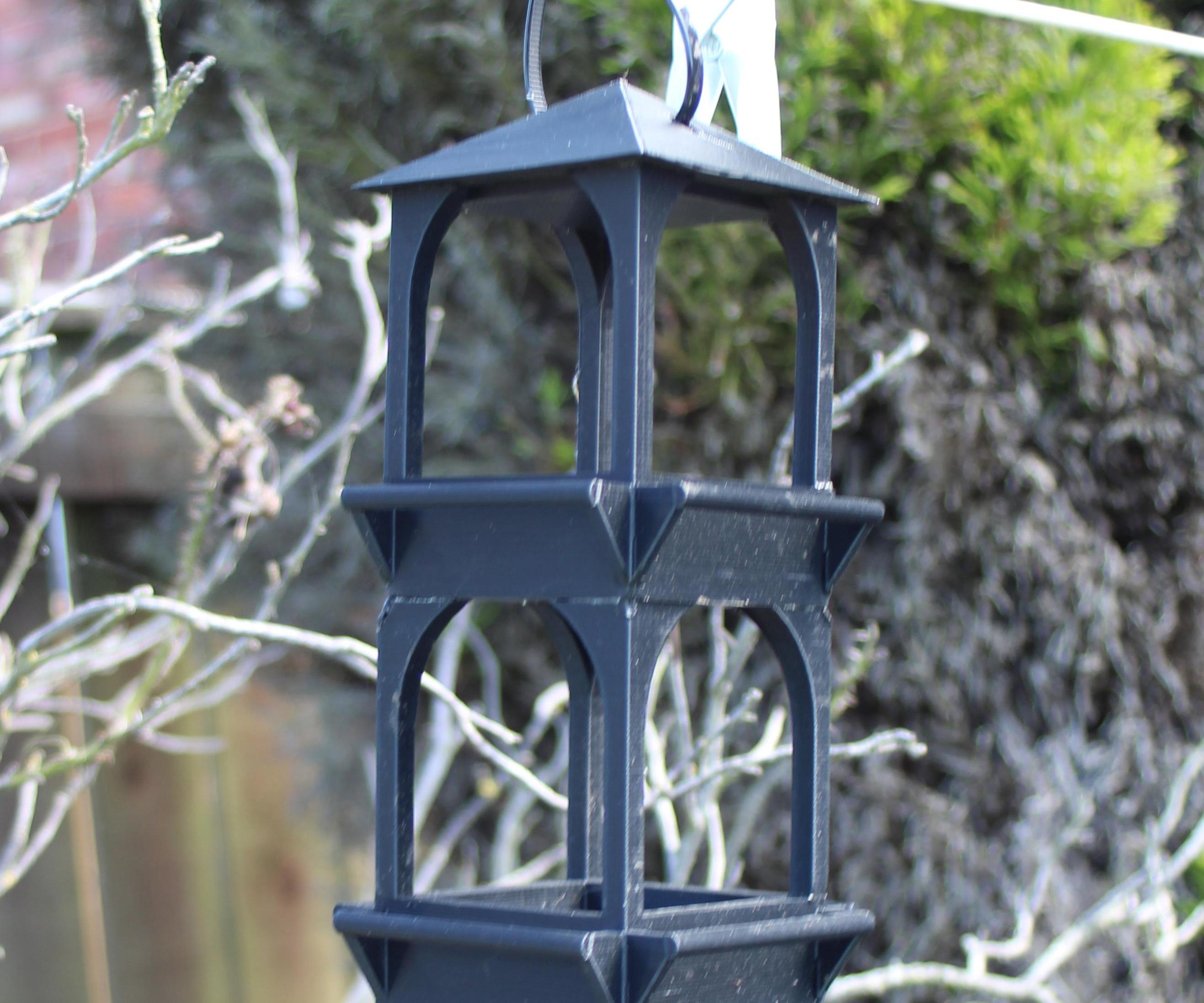 Simple 3d Printed Bird Feeder