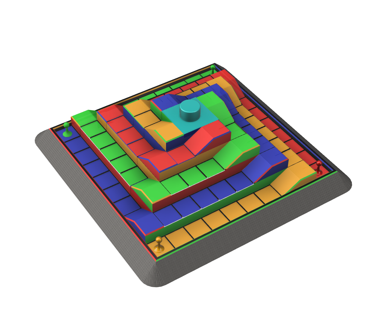 Multi-use Pyramid Game