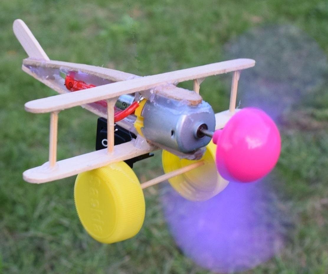 Plane with DC motor