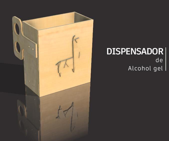 Dispensador De Alcohol Gel