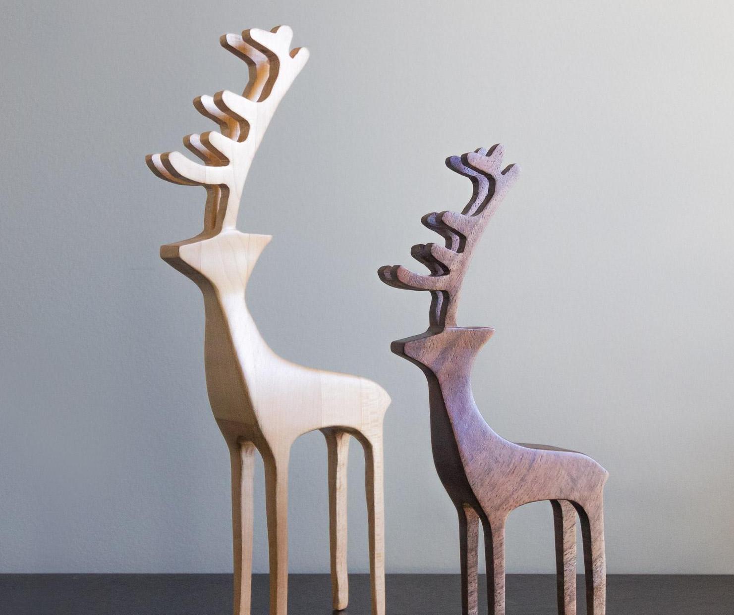 A Modern Bandsaw Reindeer