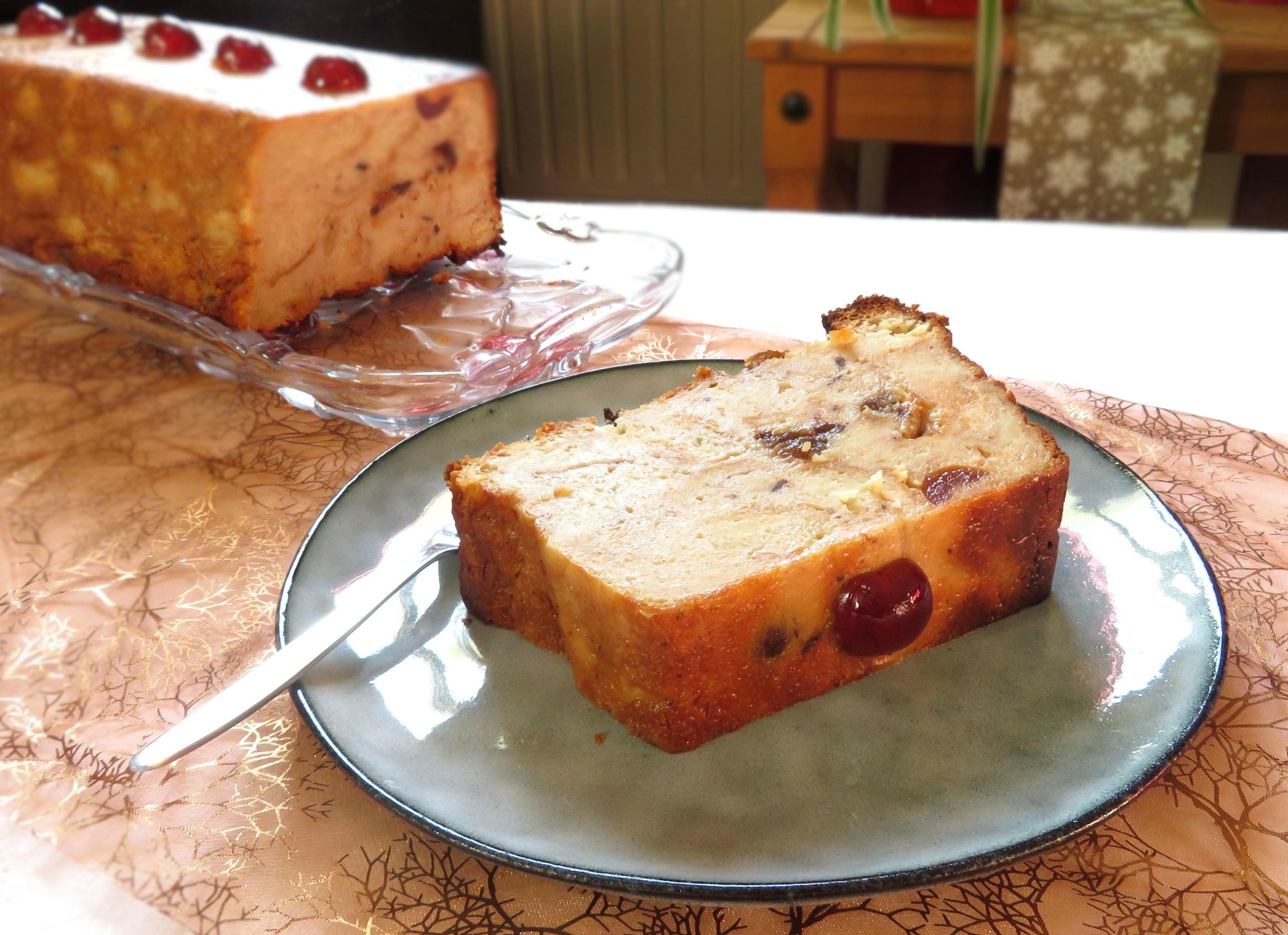 Diplomate Cake - Recycling Brioche and Croissants