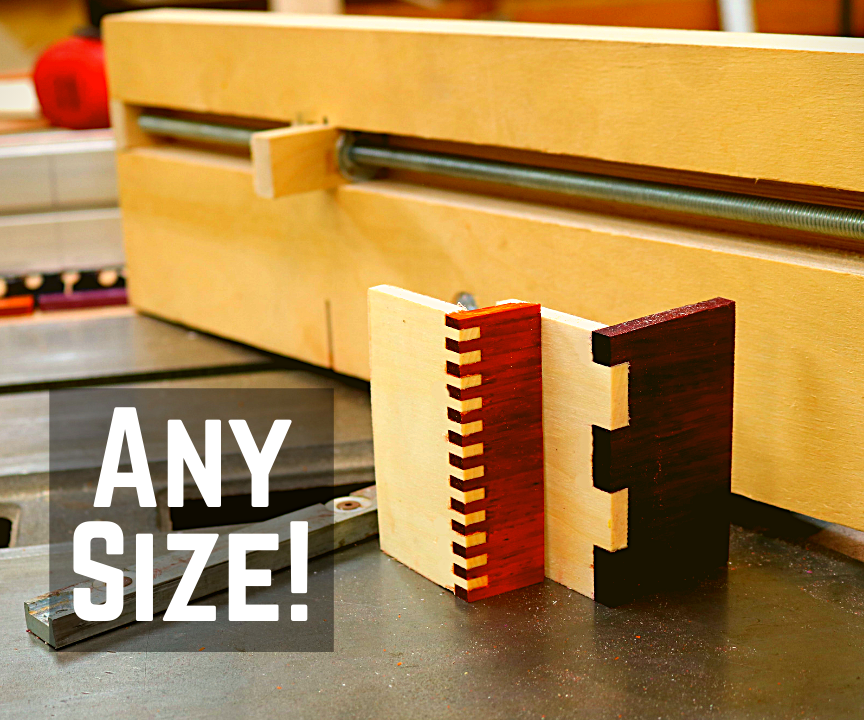 Easy Box Joints (Adjustable Tooth Widths)