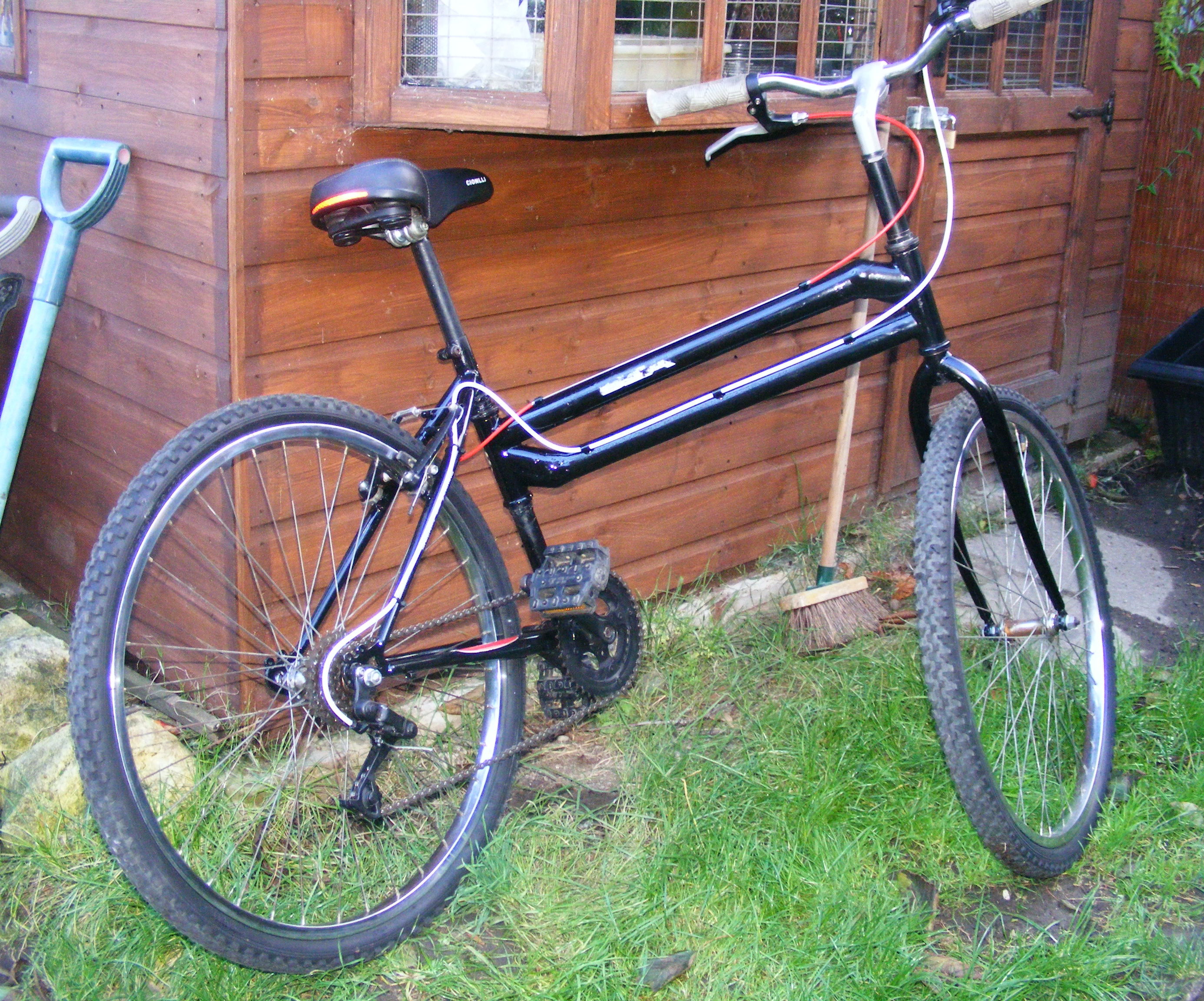 Swing Wobble Mountain Bicycle BSA Shot-Gun Break a Leg Horror Story Horcrux Bike.