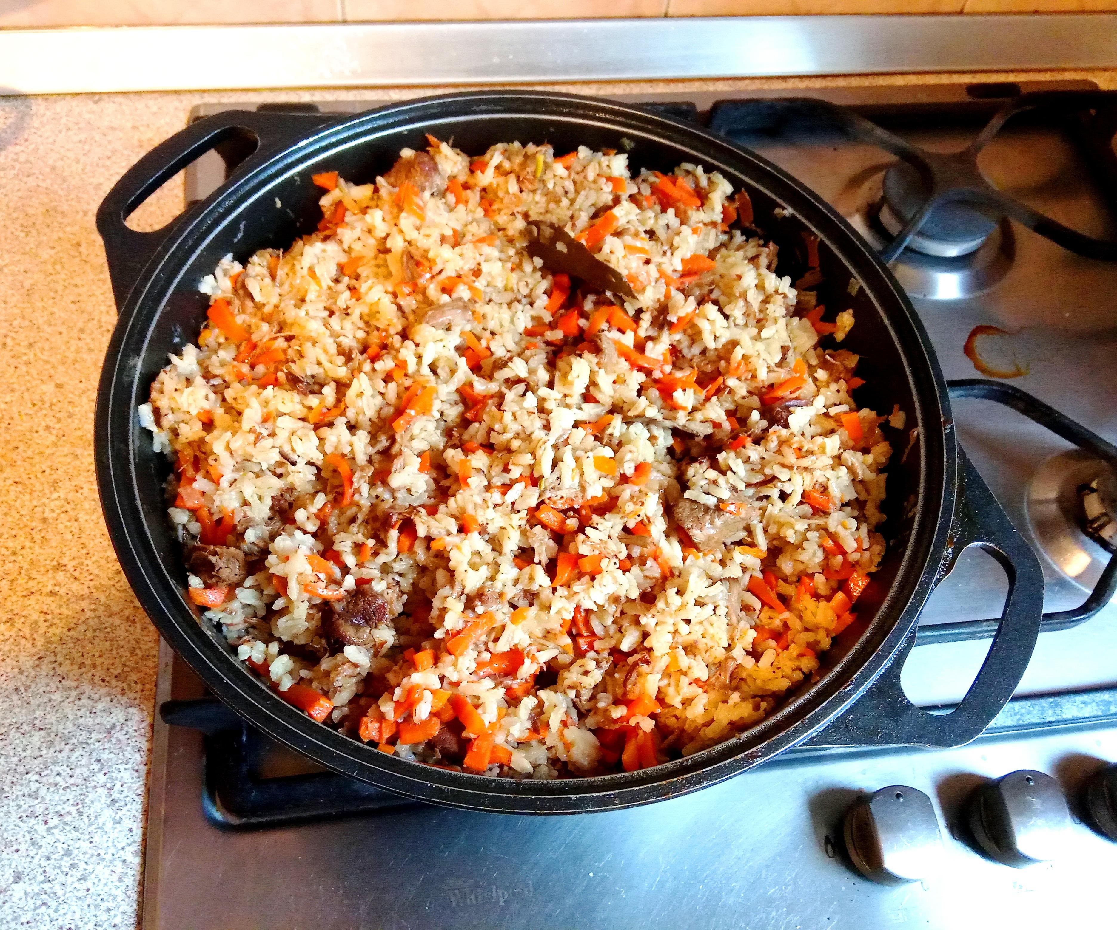 Pilaf in Caucasian Style