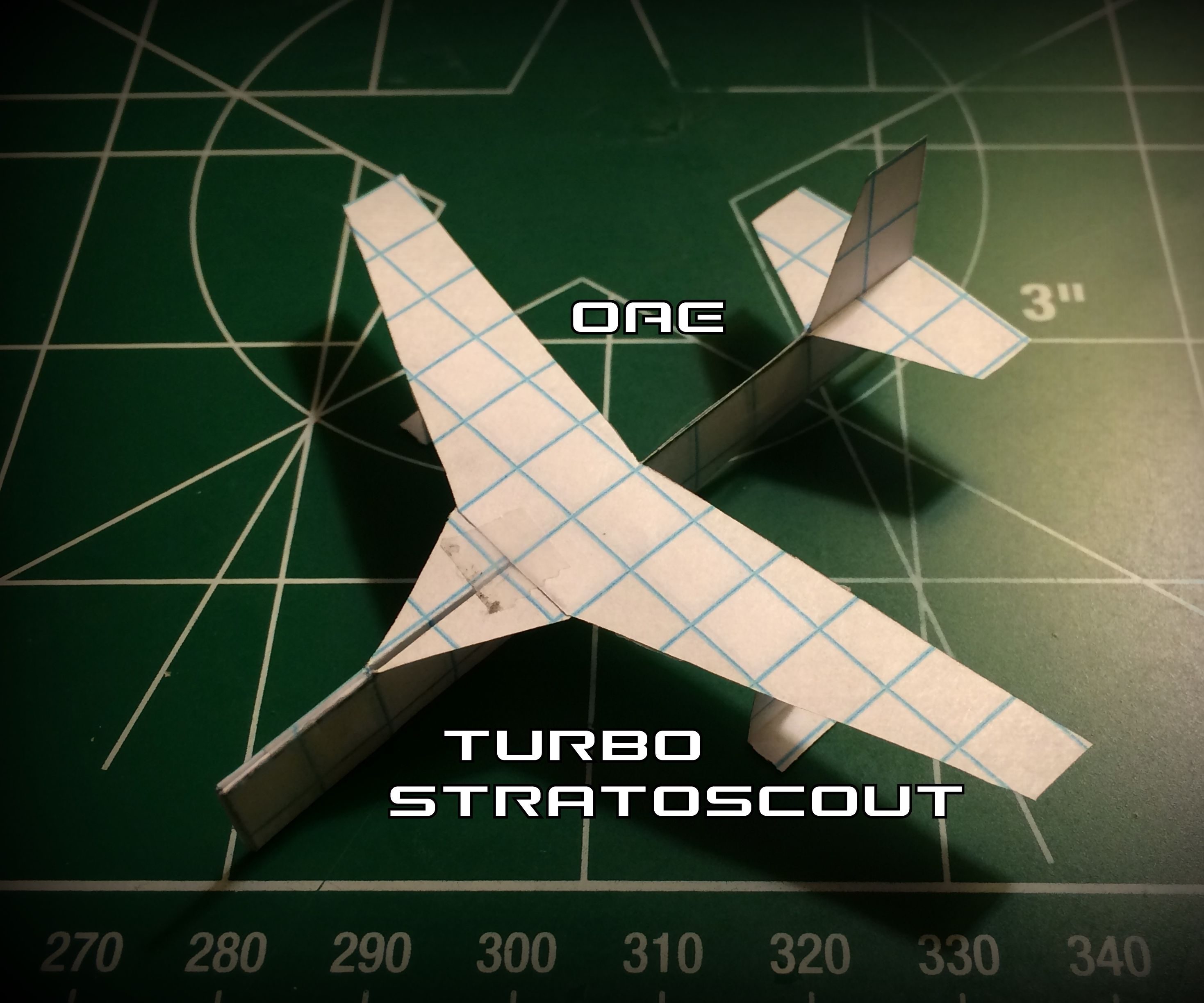 How to Make the Turbo StratoScout Paper Airplane