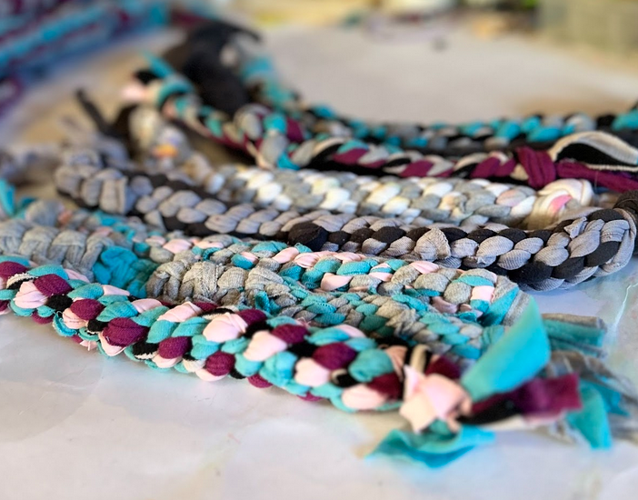 How to Make Dog Toys Out of Old T-Shirts