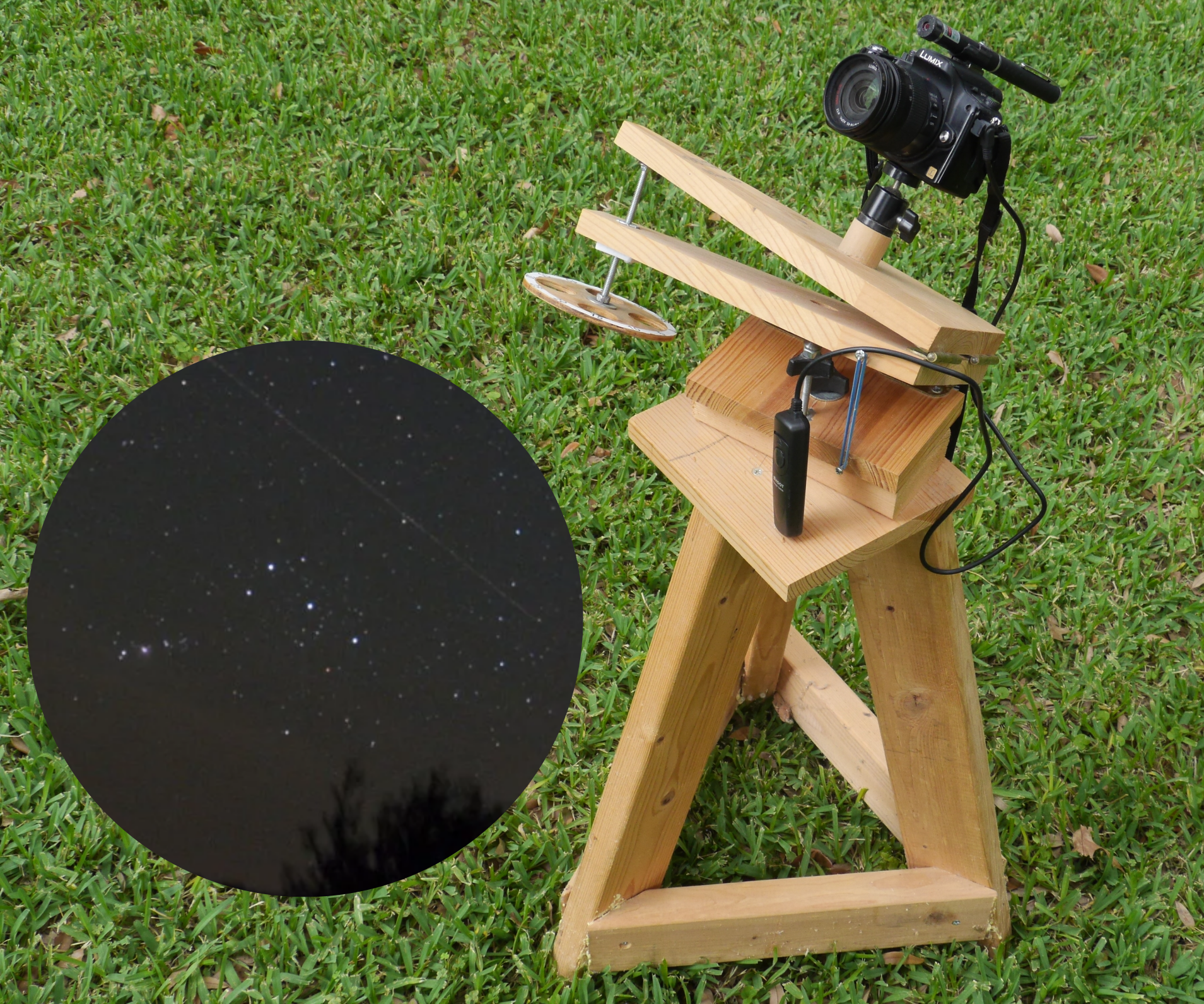 Simple Manual Star Tracker for Astrophotography