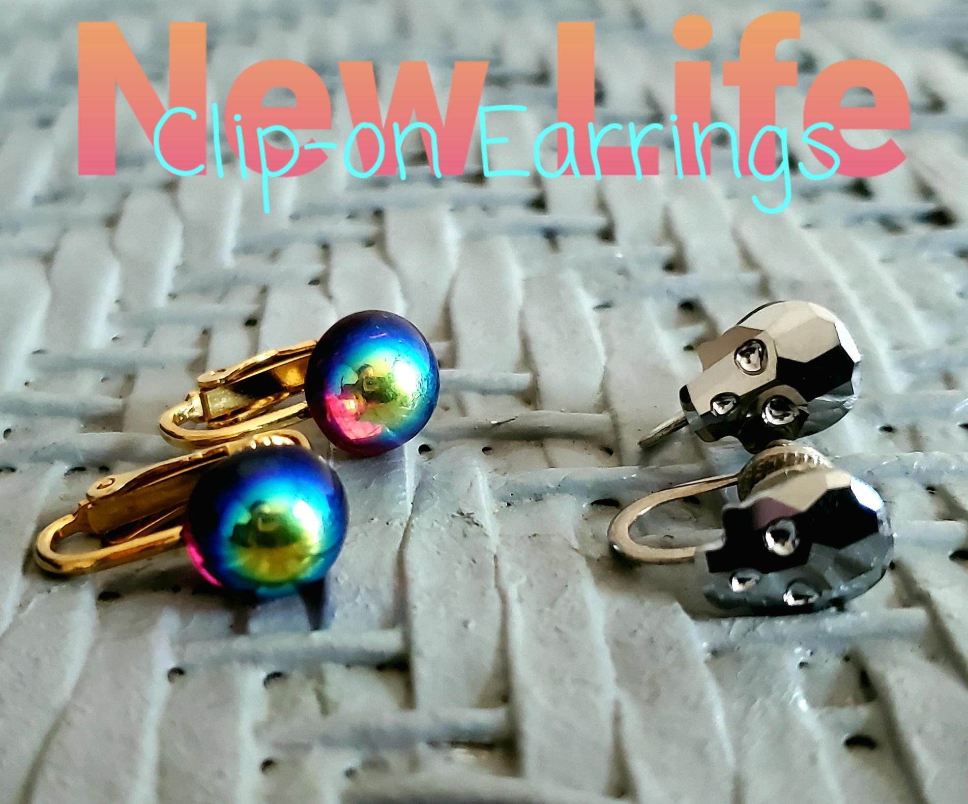 Giving New Life to Clip-on Earrings and Screw-back Earrings 