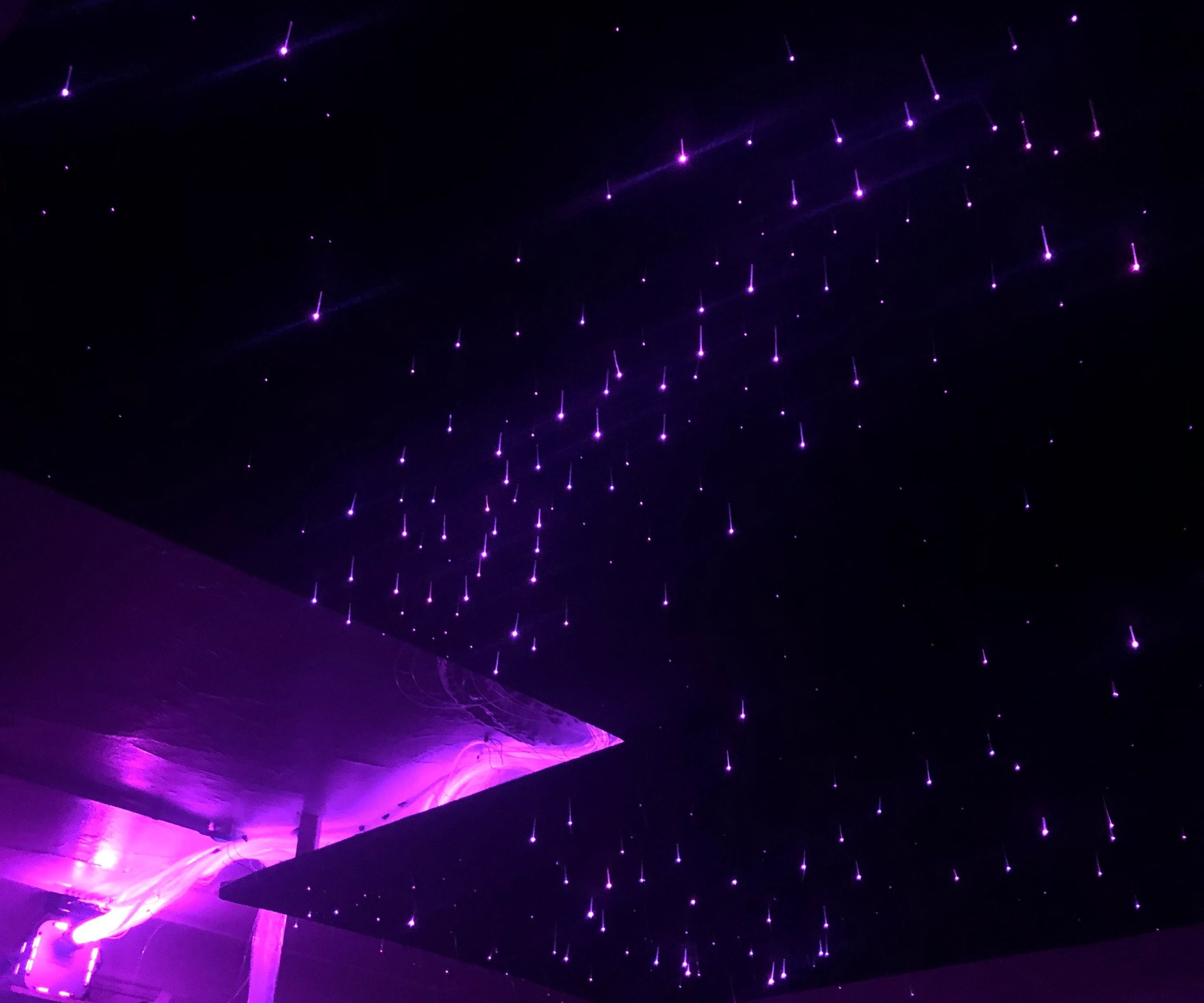 Fiber Optic Star Ceiling W/ Indirect Lighting