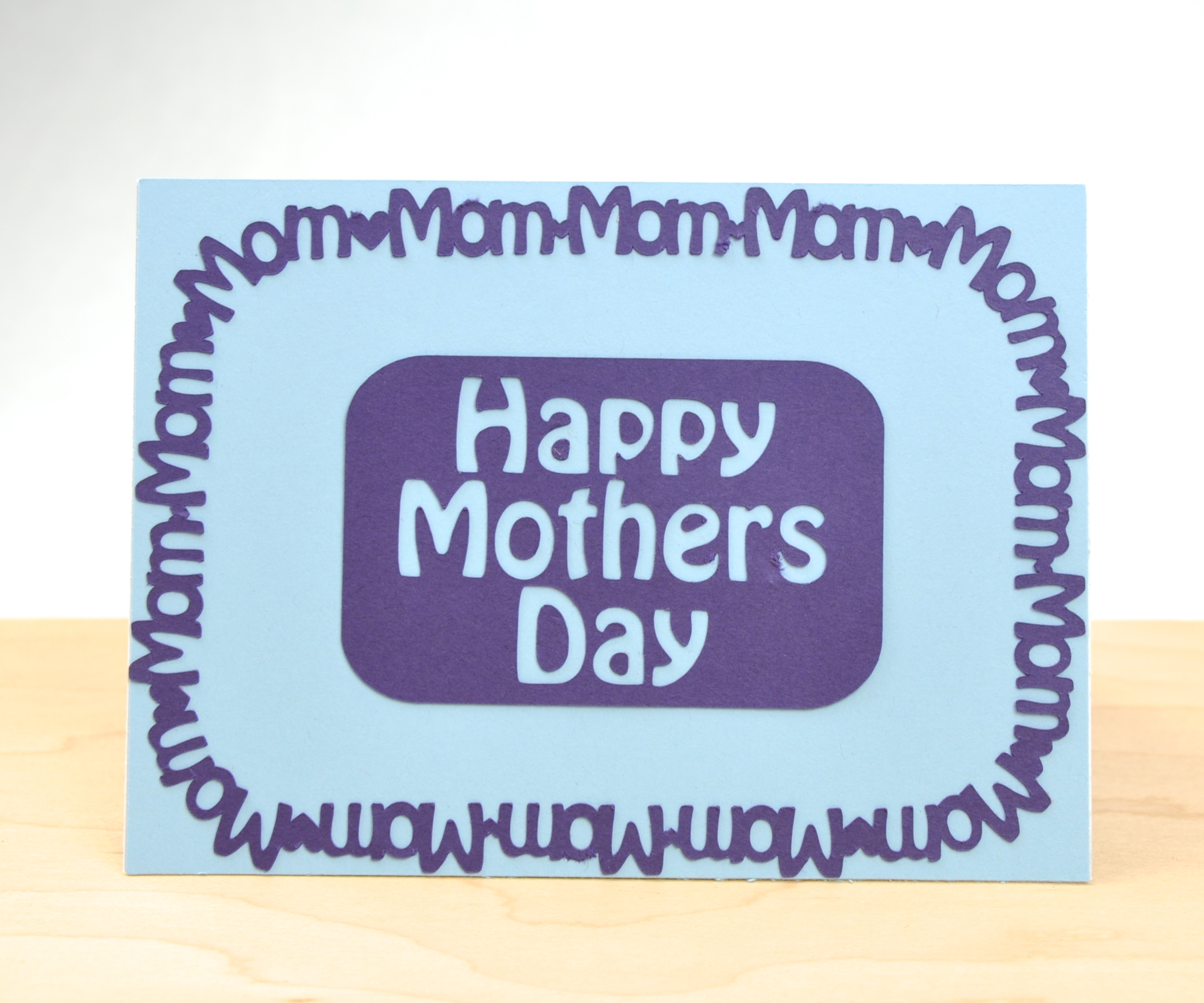 Mom Border Mother's Day Card