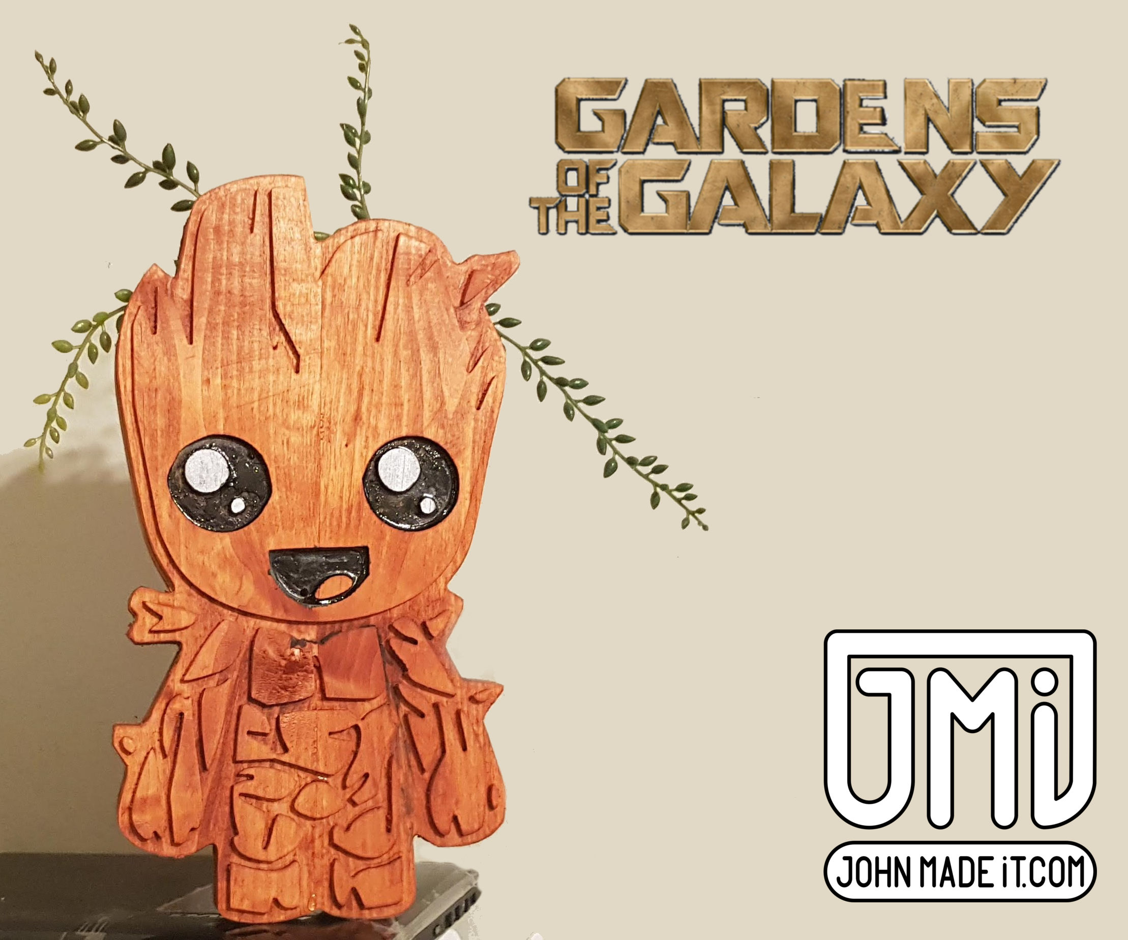  I Am Groot Planter - Gardens of the Galaxy