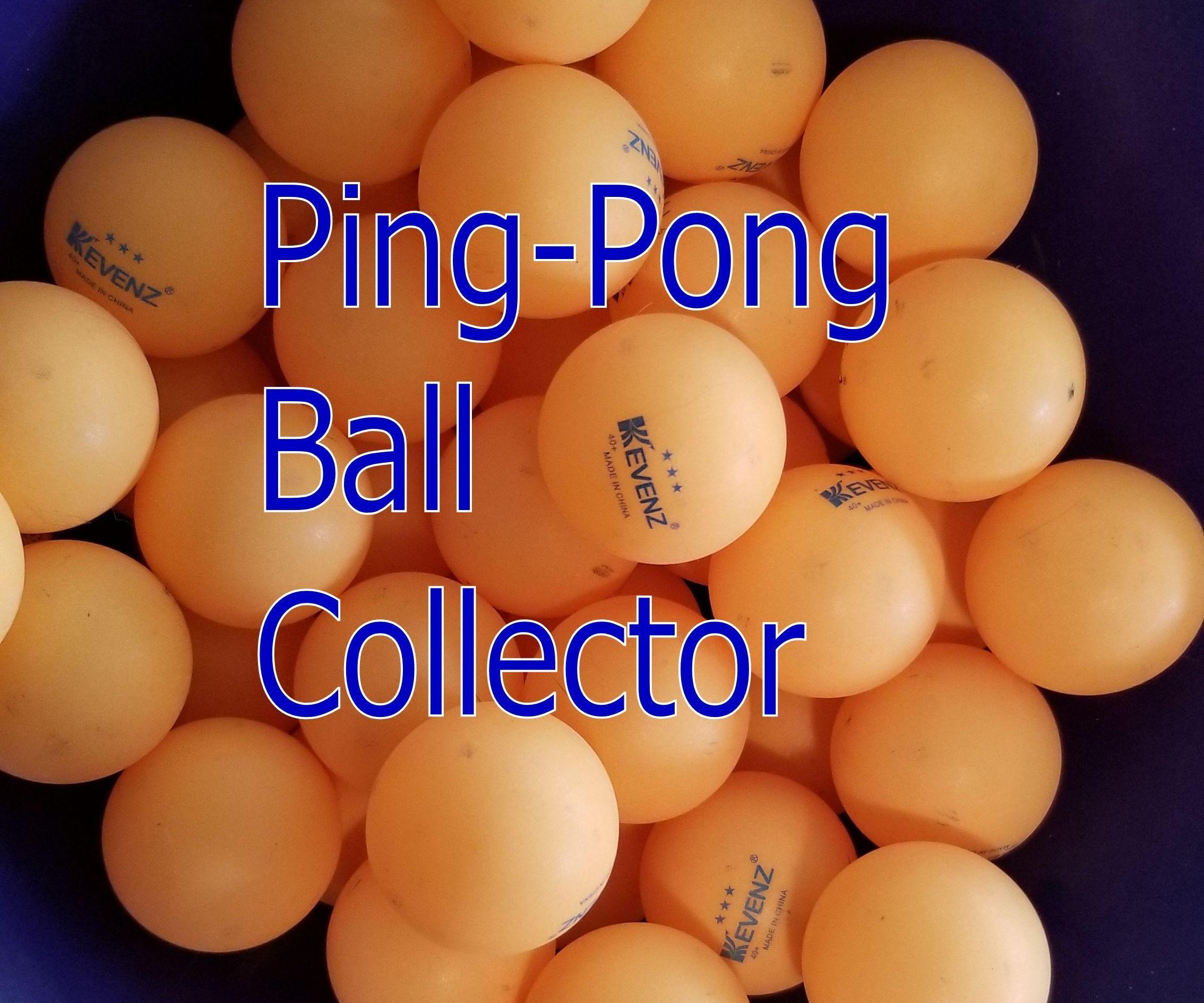 Ping Pong Ball Collector From Junk