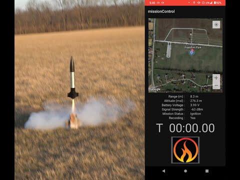 Launch and Track Your Model Rockets Using Android App! - Add Built-In Ignition System and ESP32+LoRa Telemetry to Your Model Rockets