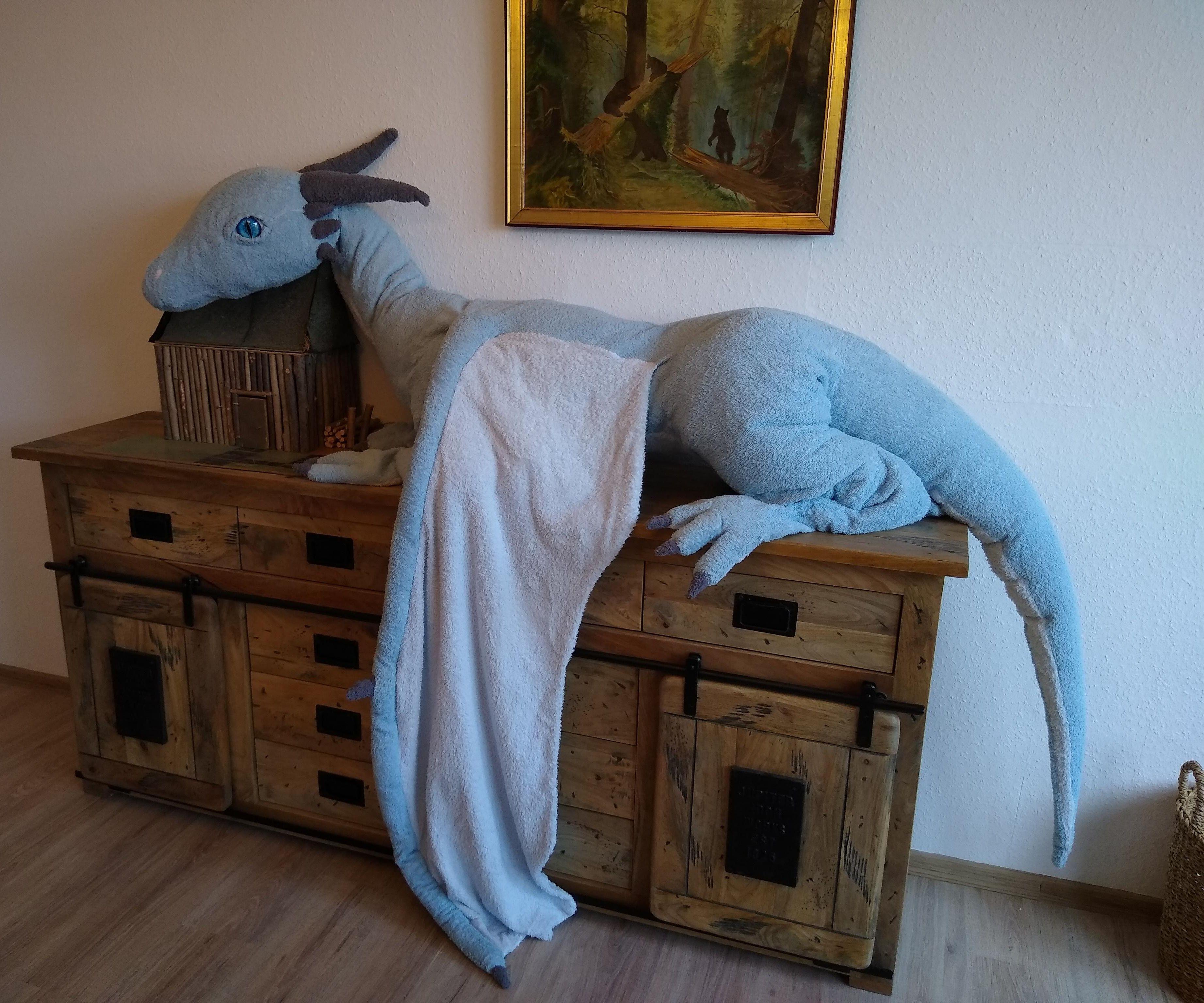 Conjuring a Dragon (How to Create a Giant Plushy)