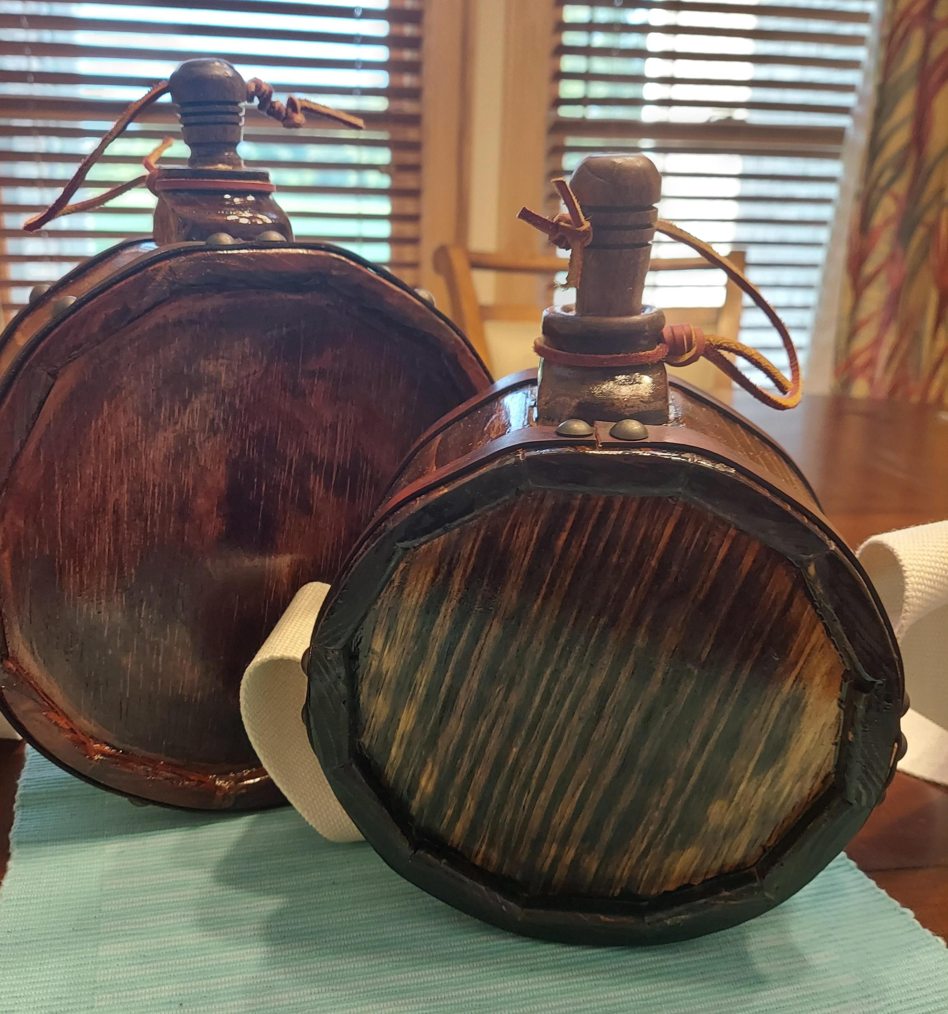 Wooden Staved Canteen